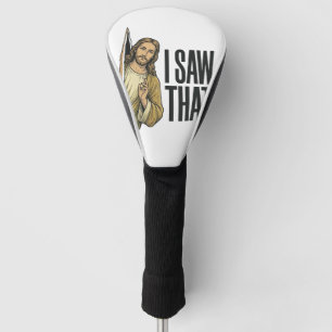 Funny Religious I Saw That Vintage Golf Head Cover
