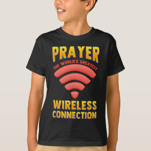 Funny Religious Saying Jesus Christ Pray Christian T-Shirt