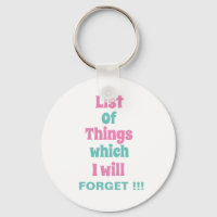 Funny Reminder for Forgetful People Don't Forget