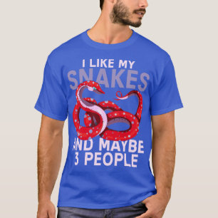 Funny Reptile Lover Animal Pet Snake T-Shirt