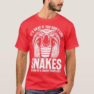 Funny Reptile Owner Animal Lover Pet Cobra Snake T-Shirt