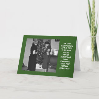 Funny Republican Christmas Holiday Card