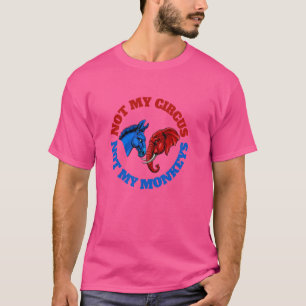 Funny Republican Democrat Elephant and Donkey T-Shirt