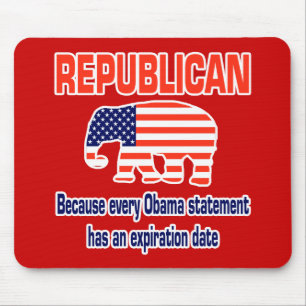 Funny Republican Obama Mouse Mat