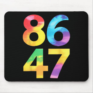 Funny Resist 8647 Liberal Fan Mouse Mat