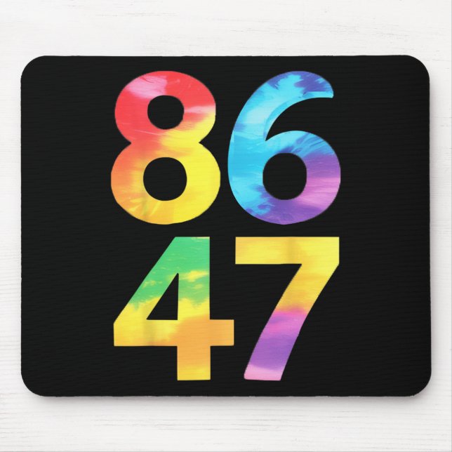 Funny Resist 8647 Liberal Fan  Mouse Mat (Front)