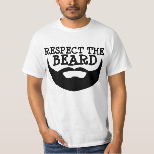 Funny RESPECT THE BEARD T-shirts