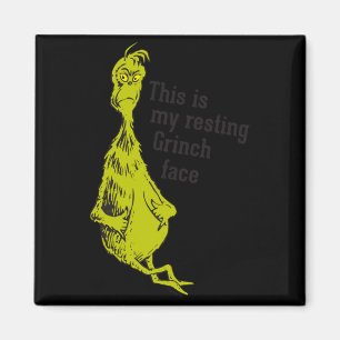 Funny Resting Face  Magnet