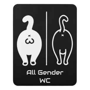 Funny Restroom Door Door Sign