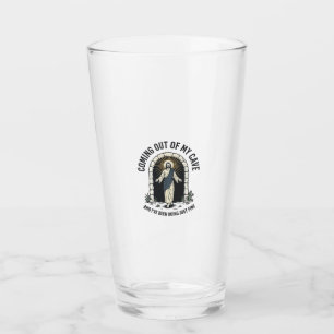Funny Resurrection Cave Quote Vintage Engraving De Glass