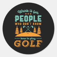 Funny Retired Golf Player Golfer Love Golfing