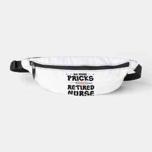 Funny Retired nurse- Nursing Retirement Party Gag  Bum Bags