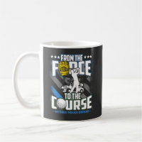 Funny Retired Police Officer Golf Retirement Gift