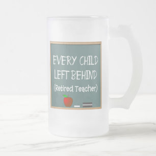 Funny Retired Teacher Frosted Mug