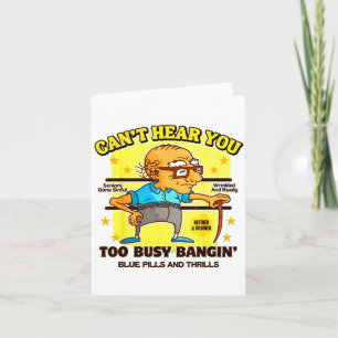 Funny Retirement Bold Inappropriate Funny Gag Gift Card