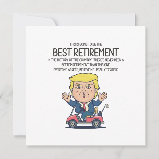 Funny Retirement Card (Front)