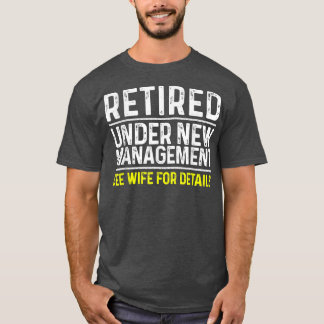 Funny Retirement Design Men Male Dad Retiring Part T-Shirt