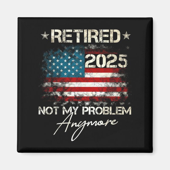 Funny Retirement For Dad Men Women. Uni Retired 20 Magnet (Front)