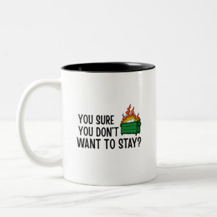 funny retirement gift for coworker boss office Two-Tone coffee mug