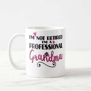 Funny  Retirement Gift Grandma Retired Coffee Mug
