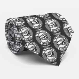 Funny Retirement Gift I'm Retired NOT Expired Tie