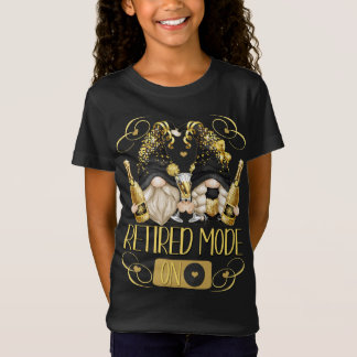 Funny Retirement Gnomes For Retired Women With Cha T-Shirt