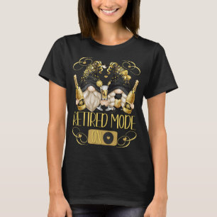 Funny Retirement Gnomes For Retired Women With Cha T-Shirt