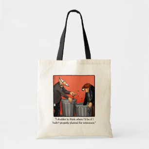 Funny Retirement Humour Book Tote