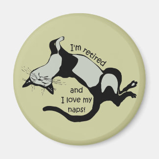 funny retirement magnet