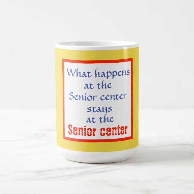 Funny retirement Mug. Coffee Mug (Center)