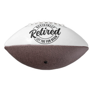 Funny Retirement Officially Retired 2026 American Football