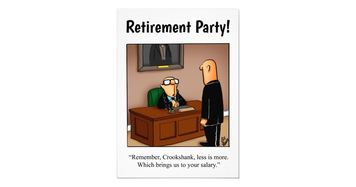 Funny Retirement Party Invitations Uk