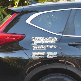 Funny Retirement Pickleball Definition