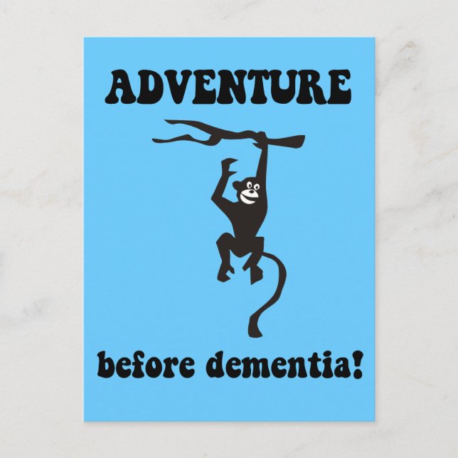 Funny retirement postcard (Front)