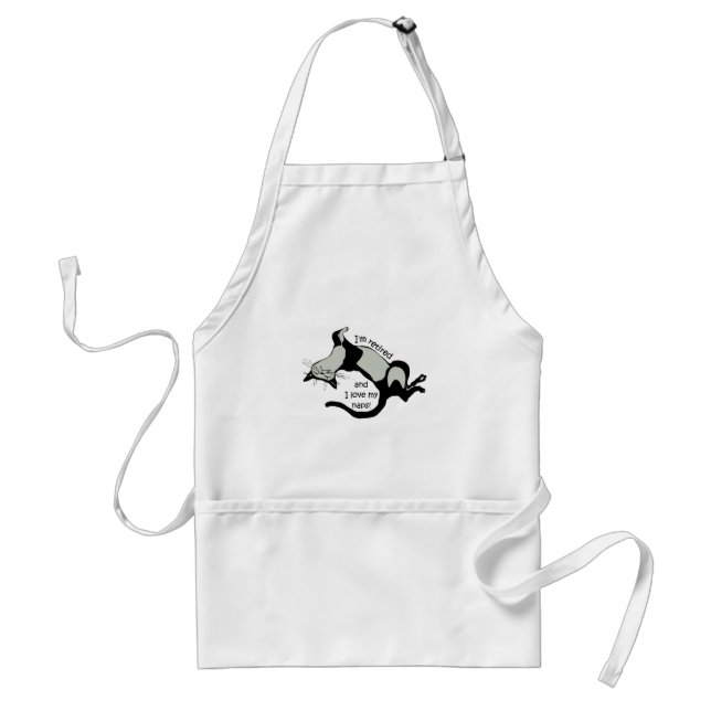 funny retirement standard apron (Front)