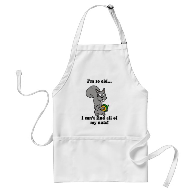 Funny retirement standard apron (Front)