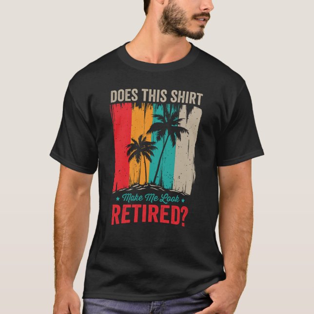 Funny retirement t-shirt (Front)