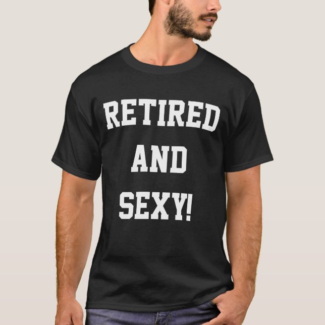 Funny Retirement T Shirt Gift (Front)