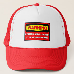 Funny retirement trucker hat