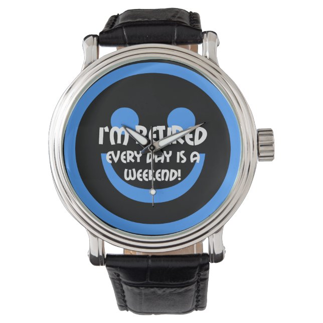 funny retirement watch (Front)
