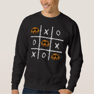 Funny Retriever Golden Dog Mom Nostalgic Game Sweatshirt