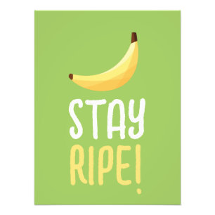 Funny Retro Banana Party Favours Puns Editable Photo Print