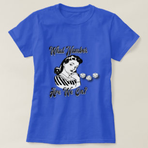 Funny Retro Bunco Shirt - What Number Are We On?