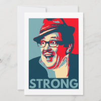 Funny Retro Comedy Thank You Card