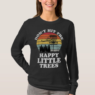 Funny Retro Disc Golf Frisbee Golfing Player Sport T-Shirt