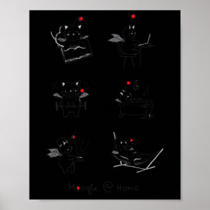 Funny Retro Gaming Kawaii Video Game Moogle Kupo G Poster