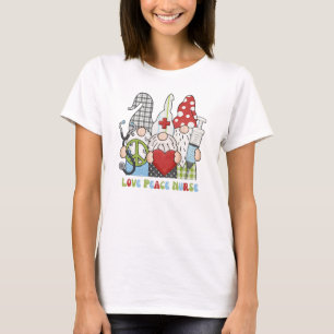 Funny Retro Gnome Nurse  Sweatshirt T-Shirt