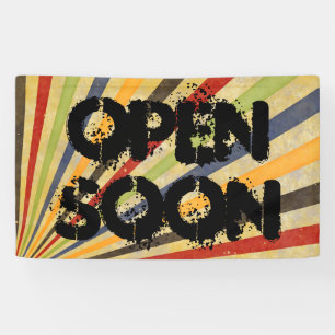 Funny Retro Grunge Rays + your ideas Banner