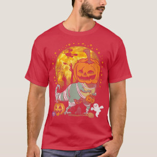 Funny Retro Halloween Cute Dinosaur Costume T Re T-Shirt