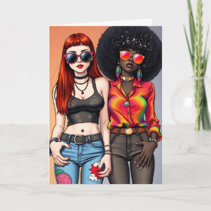 Funny Retro Happy Birthday Card